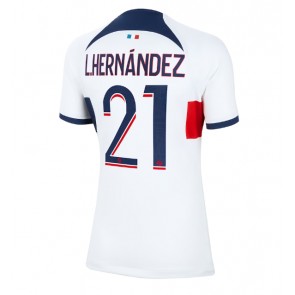 Paris Saint-Germain Lucas Hernandez #21 Dámské Venkovní Dres 2023-24 Krátký Rukáv